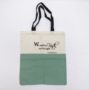 71595-02 2 Pocket Shopping Bag(Green)