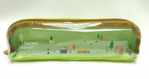 71601-02 筆袋 (Secret forest 系列)綠色