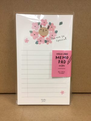 880-953023-0879 Hello Jane Memo Pad 03 (Blooming)