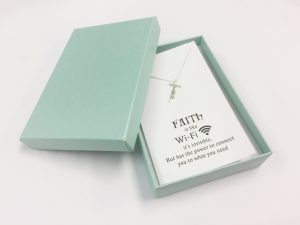 71629-04 Silver necklace(Guitar)