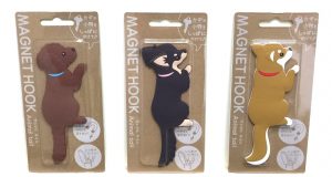 71633-03 日本Magnet Hook(Animal tail)Dark Brown