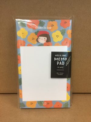 880-953023-0855 Hello Jane Memo Pad 01(Glory to GOD)