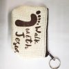 71707-02 Thai Made Coins Bag(Walk with Jesus)