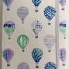 71709-02 Thai Fabric Cover Notebook(L) Ballons