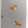 71711-01 Thai Fabric Cover Notebook(S) Puppies
