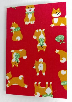 71711-02 Thai Fabric Cover Notebook(S) Shiba
