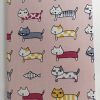 71711-04 Thai Fabric Cover Notebook(S) Cats