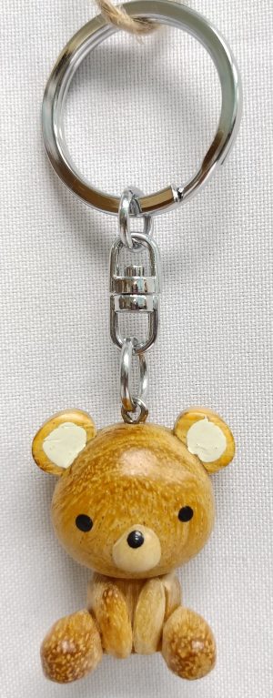 71715-01 Keyring 3D Animals(Brown Bear)