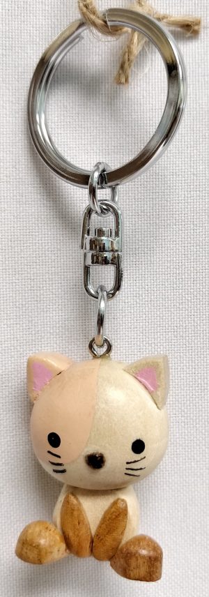 71715-04 Keyring 3D Animals(Cat)