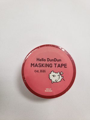 8809530236505 Hello Dundun Masking Tape -04 Bibi