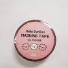 8809530236512 Hello Dundun Masking Tape -05 Pink Bibi