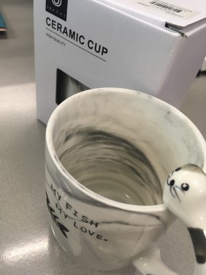 71756-02 石紋貓咪杯(B)