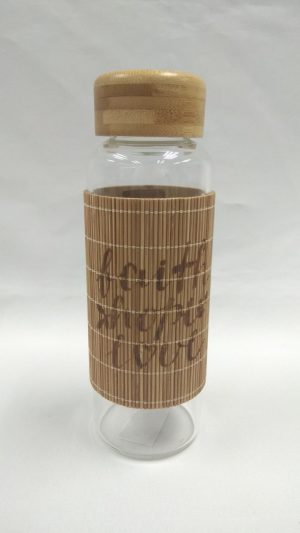 71736-03 325ml Glass Bottle w. Sleeve (信望愛)