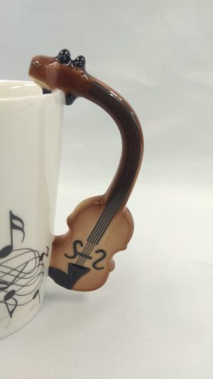 71746-01 陶瓷樂器杯 小提琴