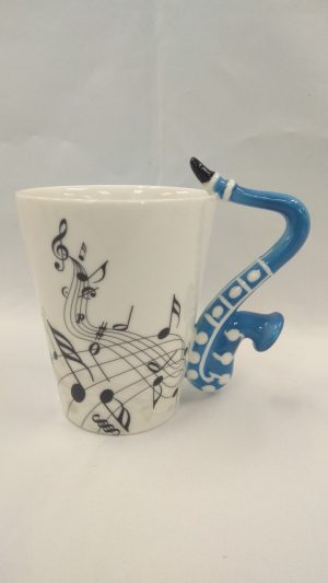 71746-03 陶瓷樂器杯 薩克管