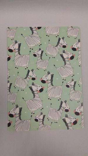 71753-01 B5 Notebook Animals Pal – Zebra