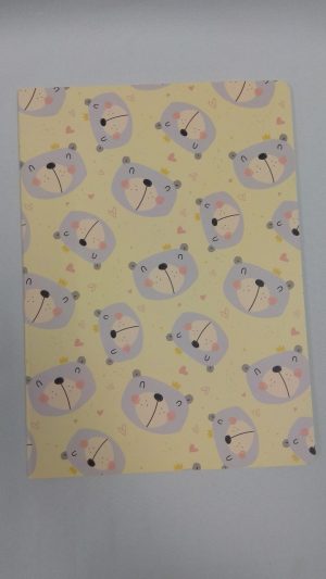 71753-04 B5 Notebook Animals Pal – Bear