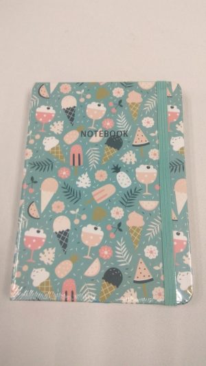 71754-03 A6 Hardcover Notebook – Desserts