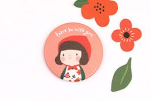880-931485-8015 Hello Jane Hand Mirror 01(Peaceful)