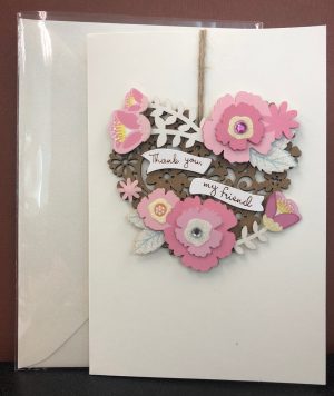 71762-02 木雕手工花卡B