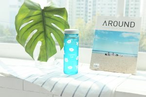 880-953023-4464 Hello Jane Color Bottle 500ml-02 Blue