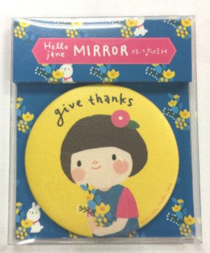 880-931485-8039 Hello Jane Hand Mirror 03(Thanks)