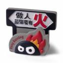 火柴人擺設卡座 (有火)
