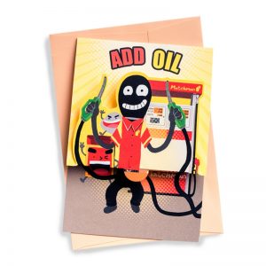 火柴人摺疊萬用卡 (Add Oil)