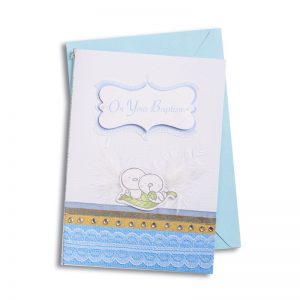 BOL Handmade Card (Baptism-Dove)