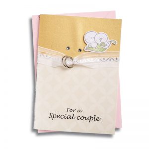 BOL Handmade Card (Wedding-Dove)