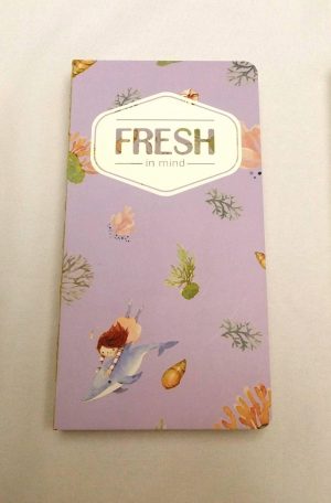 小喬牛皮紙Notebook (海豚)