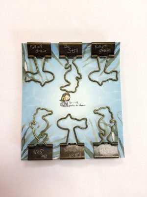 小喬魚尾夾 (魚、海馬)