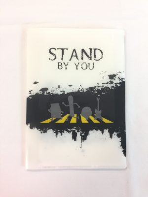 火柴人A5對開 folder (Stand by you)
