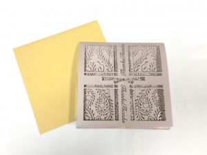 Laser Card (Thank You-Gift)