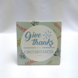 彩繪擺設 (Give thanks)