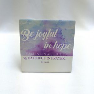 彩繪擺設 (Be joyful in hope)