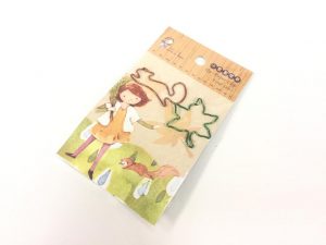 小喬萬字夾 (松鼠、葉)