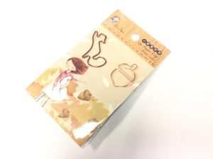 小喬萬字夾 (松鼠、松果)