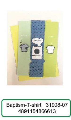 Layered Die-cut Card (Baptism- T- shirt)
