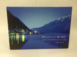 70679-01 LED Scripture Scenery Decoration (Psa