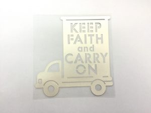 71424-05 反光貼(KEEP FAITH and CARRY ON)