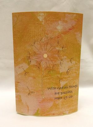 71523-02 LED Paper Lanterns(Matt 19:26)