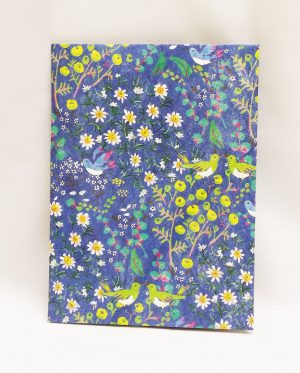 71541-04 日本 Free Size Bookcover(花鳥)
