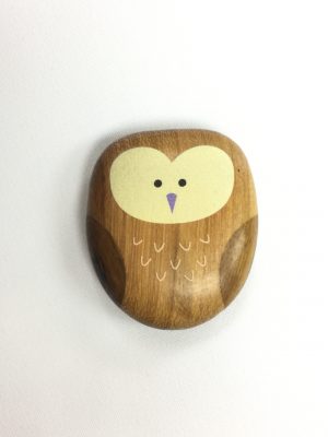 71621-02 Magnet Owl Pebbles(B)