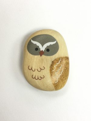 71621-07 Magnet Owl Pebbles(G)