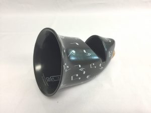 71625-02 Thai陶瓷擴音器-音符(黑)