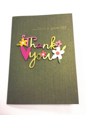 71658-09 木雕手工卡(Thank You)09