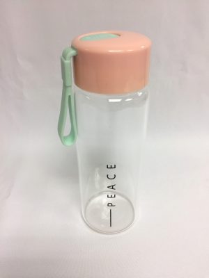 71659-03 玻璃水樽380ml(Peace)