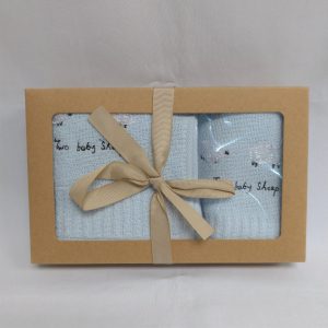 71673-02 Parent & Child Towel Set (Blue)