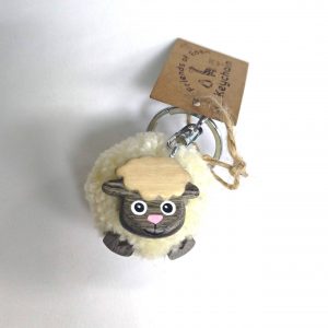 71674-01 PHI Keychain L. Sheep (Grey)